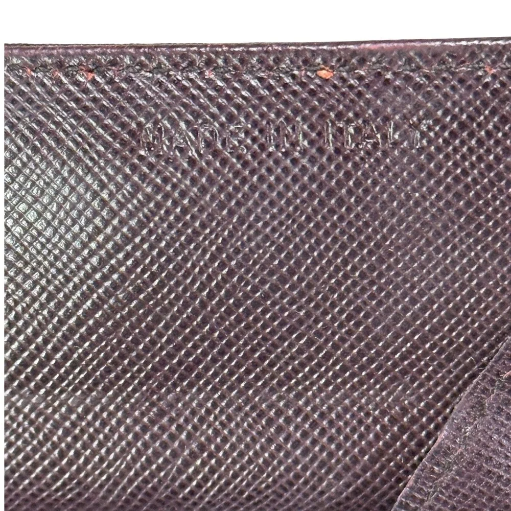 Vintage Prada Tessuto Nylon Compact Bifold Card Case - Rare Purple